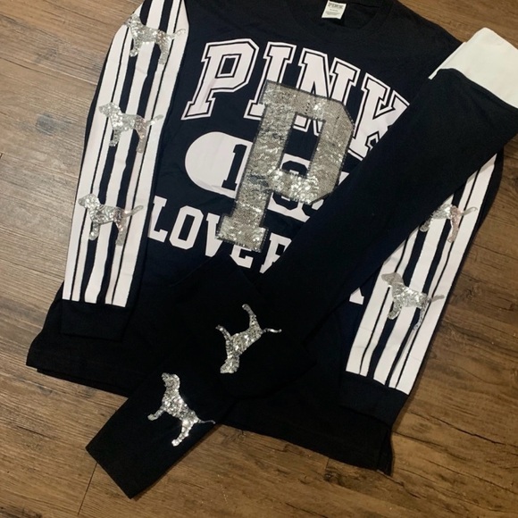 Victoria's Secret Pink HTF pup bling outfit set S - Picture 2 of 12